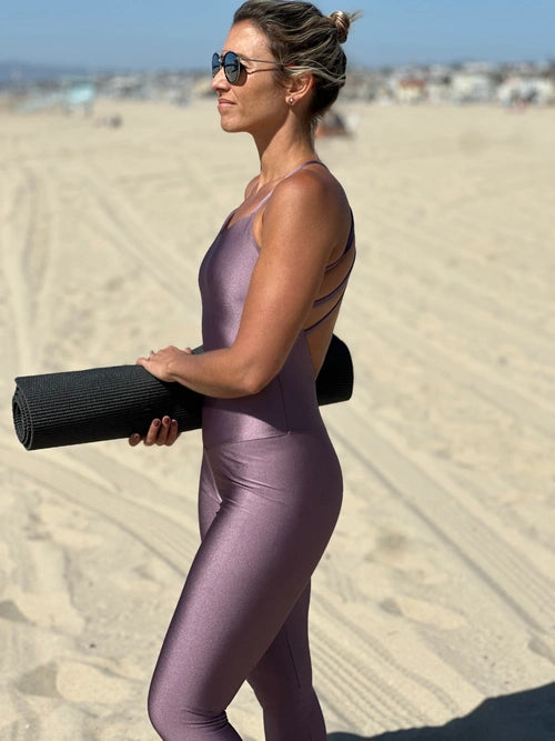 Strappy Jumpsuit Long - Pearl