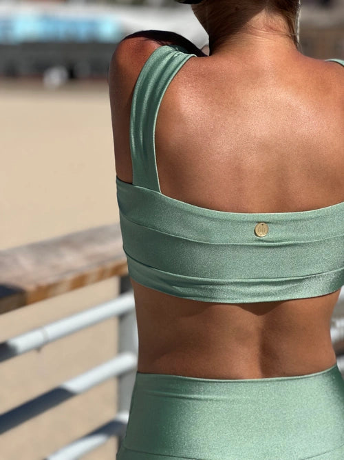 Sculpted Bra - Pearl